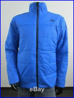 NWT Mens XL TNF The North Face Clement Triclimate Hooded Waterproof Jacket Blue