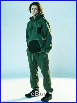 NWT NORTH FACE x KAZUKI KURAISHI Army Green Fleece Top Hoodie Sweatshirt XS
