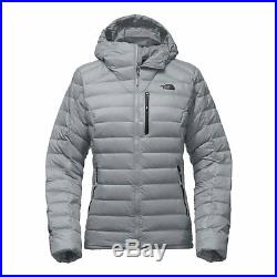 NWT North Face Morph Hoodie 800 Down W Women Jacket Mid Grey $279 Retail