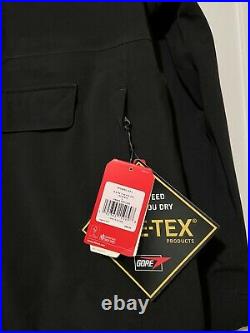 NWT THE NORTH FACE Men's GORETEX Apex Flex GTX Hoodie Jacket 1/2 Zip Large Black