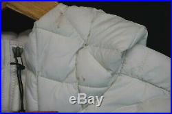 NWT THE NORTH FACE Women's White Quilted Thermoball Hoodie Jacket Medium