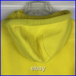NWT The NORTH FACE Black Series Engineered Knit Hoodie Lemon Men XS Women S $350