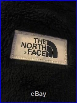 NWT The North Face Campshire Pullover Fleece Hoodie Mens Size S Urban Navy Red