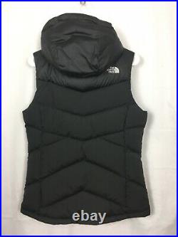 NWT The North Face Kailash 650 Down Puffer Vest Hoodie TNF Black Small