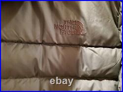 NWT The North Face Men's Aconcagua 2 Hoodie Down Puffer Jacket Thyme Large New