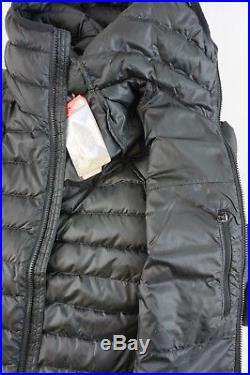 NWT The North Face Men's Black Trevail Hoodie Puffer Jacket Medium M