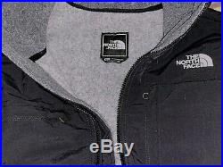 NWT The North Face Men's Denali 2 Hoodie Fleece Jacket Full Zip Charcoal Grey M