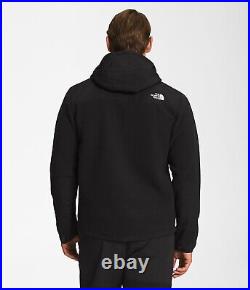 NWT The North Face Men's Denali Anorak Fleece Hoodie Jacket TNF Black Size M