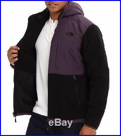 NWT The North Face Men's Denali Hoodie Jacket Outwear, Black Purple, L, $199.00