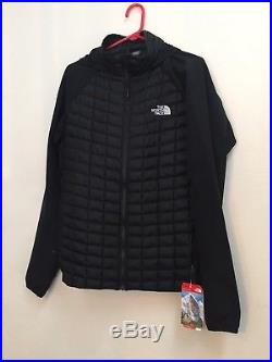 NWT The North Face Men's Thermoball Hybrid Hoody, Black, Med, List $180