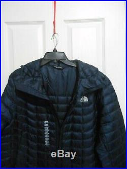 NWT The North Face Men's Thermoball Insulated Hoodie Jacket, Size XL, Urban Navy