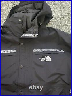 NWT The North Face Mens 92 Retro RAGE Collection Rain Jacket In TNF Black XXL