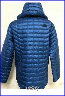 NWT The North Face Mens Thermoball Insulated Hoodie Banff Blue XXL 2XL