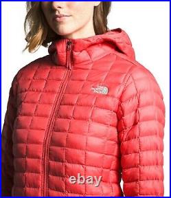 NWT The North Face Thermoball Eco Hoodie Jacket Sz 2XL XXL Org $220 Red Matte