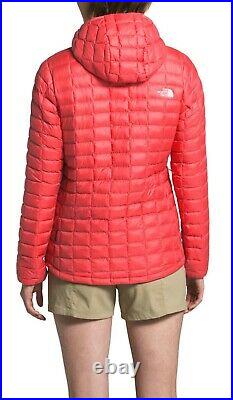 NWT The North Face Thermoball Eco Hoodie Jacket Sz 2XL XXL Org $220 Red Matte