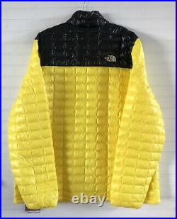 NWT The North Face Thermoball Eco Hoodie Jacket Sz 2XL XXL Yellow & Black