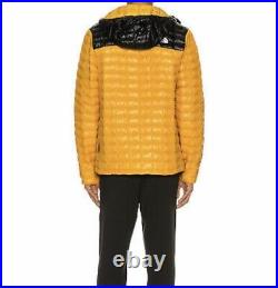 NWT The North Face Thermoball Eco Hoodie Jacket Sz SMALL Yellow & Black NWT