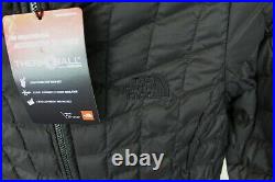 NWT The North Face Thermoball Hoodie Outwear Jacket, Black, XS