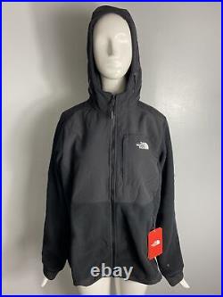 NWT The North Face Woman's Denali 2 Hoodie TNF Black Size L