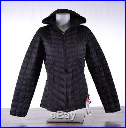 NWT The North Face Women's LARGE Thermoball Hoodie Jacket Puffer Black T93BRJXYM