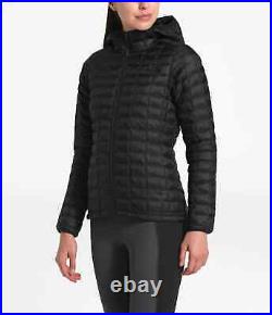 NWT The North Face Women's Thermoball Eco Hoodie Matte Black Slim Fit L, XL, 3XL