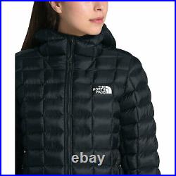 NWT The North Face Women's Thermoball Super Hoodie Jacket Black Slim Fit M, L, XL