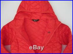 NWT The North Face Womens Red Thermoball Hoodie Slim Fit Jacket Sz M NEW $220