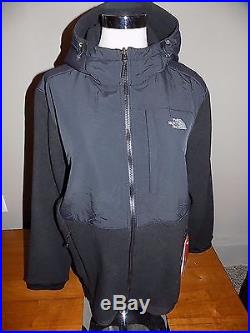 NWT Women's The North Face Denali 2 Hoodie Jacket Polartec Fleece Black 2XL $199