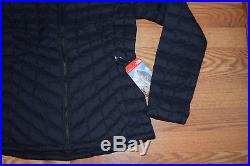 NWT Womens NORTH FACE Black Puffer Thermoball Hoodie Jacket Coat Size S Small