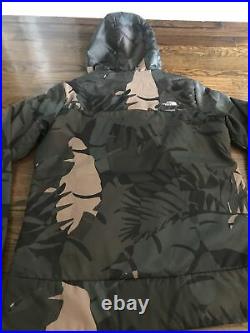 NWT Womens The North Face Mountain Shredshirt Jacket Camo Hoodie Medium