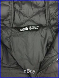 NWT Womens The North Face Thermoball Hoodie Jacket Large TNF Black Matte