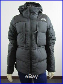 NWT Womens The North Face UX (Nuptse) 550-Down Insulated Hooded Jacket Black