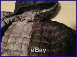 NWT hoody North Face Men's Thermoball Insulated Hoodie Jacket, XL, Grey asphg