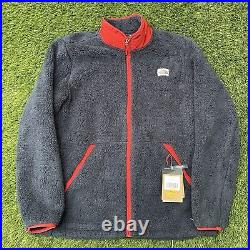 NWT's The North Face Campshire Fleece Full Zip Jacket sz XL NAVY BLUE RED