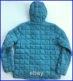 New North Face Mens Thermoball Eco Hoodie Jacket Blue Insulated Lightweight XL
