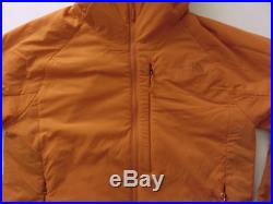 New North Face Mens Ventrix Hoodie Jacket Insulated Athletic Vented M Med Orange