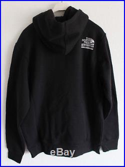New Supreme The North Face Hooded Sweatshirt Hoodie SS18 Black Chrome M Medium