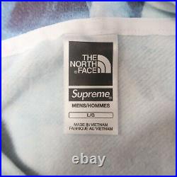 New Supreme x North Face Ice Climb Hooded Sweatshirt Size L