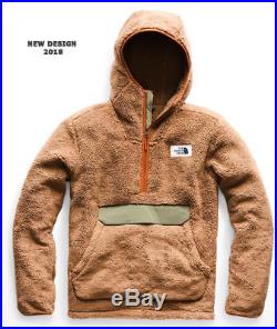 New The North Face Men Campshire Pullover Hoody Cargo Tan New For 2018 Sz M
