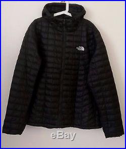 New The North Face Men's Black Thermoball Hoodie Jacket, Size XL