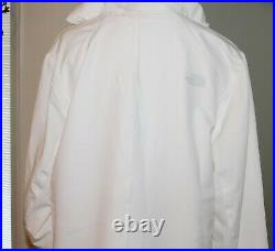 New The North Face Shelbe Raschel Tnf White Hoodie Windproof Jacket Coat XXL 2xl