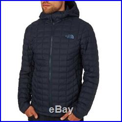 New The North Face Thermoball Hoodie Men's Full Zip Jacket Navy Blue XX-Large