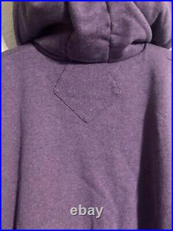 Nike Air Jordan Purple Violet Sherpa Fleece Men Hoodie Sz 3XL Sample BQ5623-548