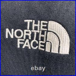 North Face Food Logo Rear View Hoodie Sweatshirt Black XL