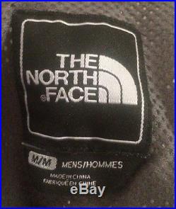 North Face Gore Tex Jacket Grey Black Hoodie Men M Rare Snow Winter Euc Rare