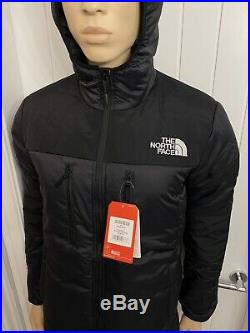 North Face Himalayan Black Light Synthetic Hooded Jacket Mens Size Large £99