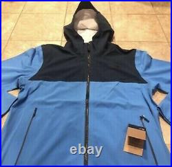 North Face M S/Shell Hoody Full Zip Jacket TNF Blue NF0A5IV7 Mens Size M NWT