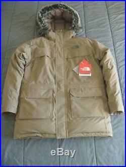 North Face McMurdo Hyvent 550 THICK Goose Down Coat Parka L City/Mtn Skyline