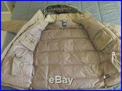 North Face McMurdo Hyvent 550 THICK Goose Down Coat Parka L City/Mtn Skyline