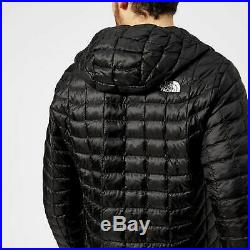 North Face Mens Black Thermoball Hoodie Insulation Jacket Large